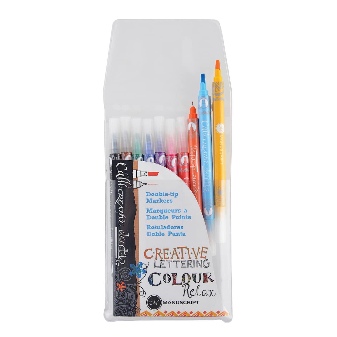 Manuscript Callicreative Duotip Markers 10 Color Set